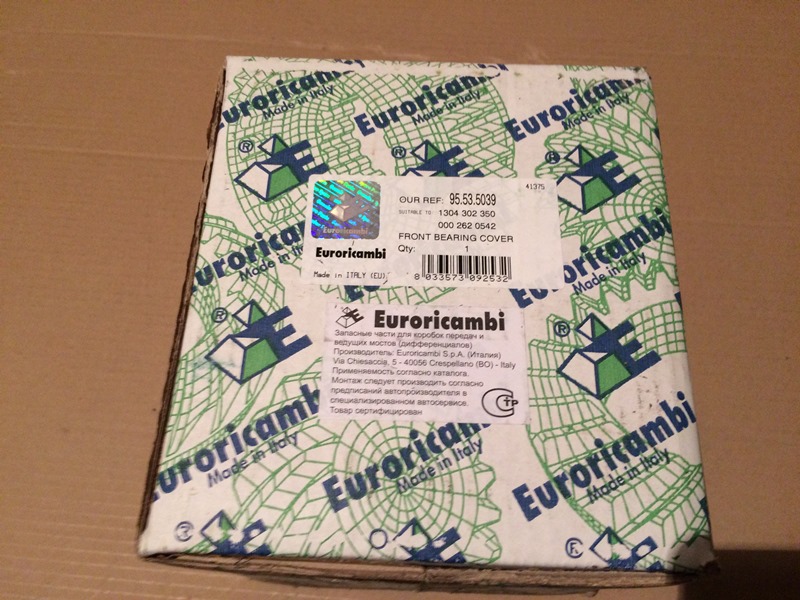 Крышка первичного вала (плита присоединительная) ER